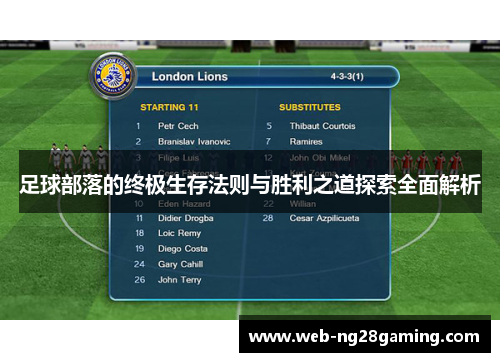 足球部落的终极生存法则与胜利之道探索全面解析